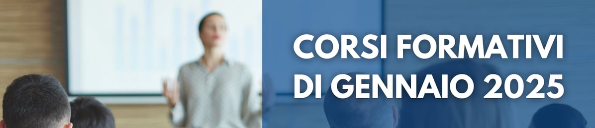 Catalogo corsi di gennaio 2025